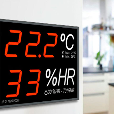 Indicador de temperatura y humedad | Technical Solution